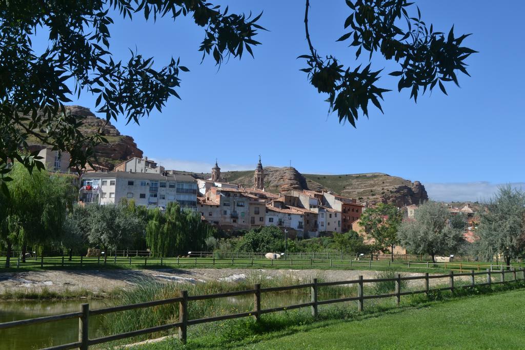 Hotel Hostal Restaurante El Castillo Alcorisa Zewnętrze zdjęcie